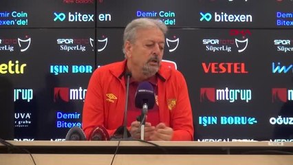 SPOR Adana Demirspor - Göztepe maçının ardından