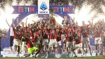 AC Milan celebrates Serie A title