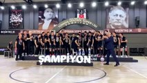 Beşiktaş Hentbol Takımı, şampiyonluk kupasını aldı