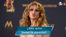 Paulina Rubio detiene concierto y acusa a guardia de seguridad de tocarla indebidamente