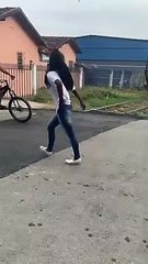 Município asfalta linha de comboio por engano no Brasil