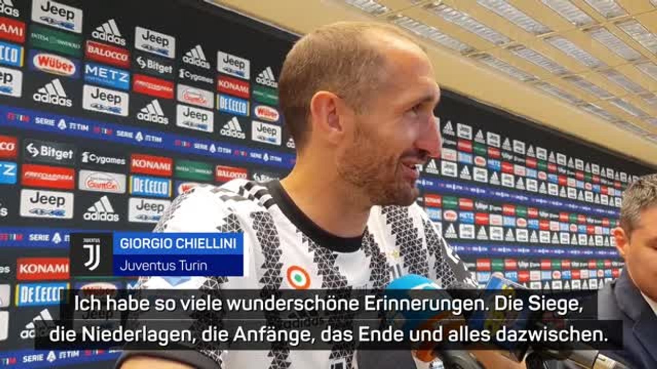 Chiellini mit emotionalem Abschied von Juve