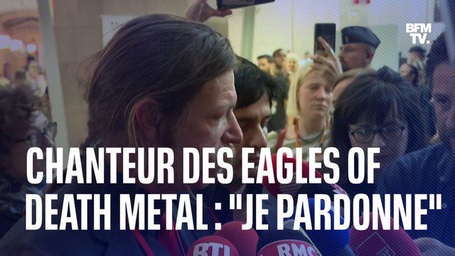 Procès du 13-Novembre: le chanteur des Eagles of Death Metal pardonne les jihadistes