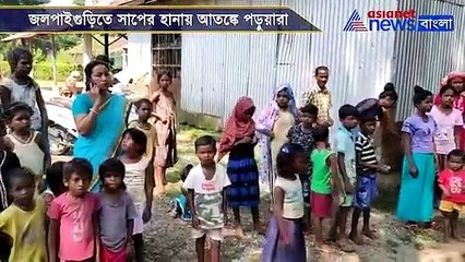 Snake recovered from an ICDS centre in Jalpaiguri