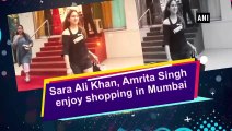 Sara Ali Khan enjoys shopping in Mumbai