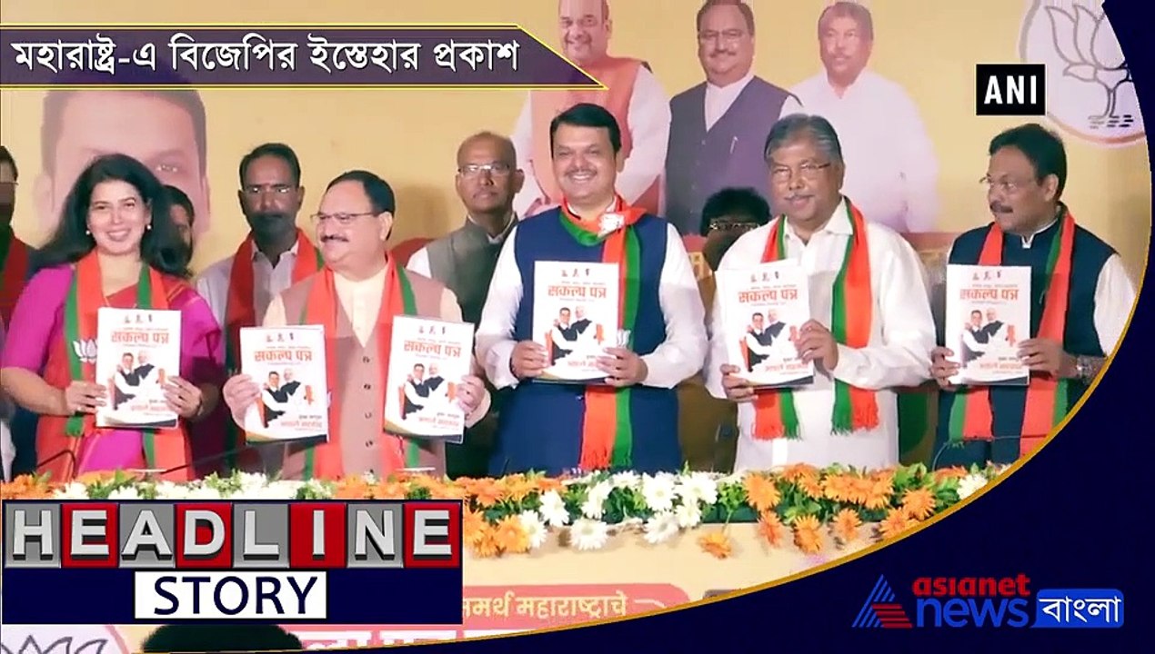 BJP manifesto for Maharashtra