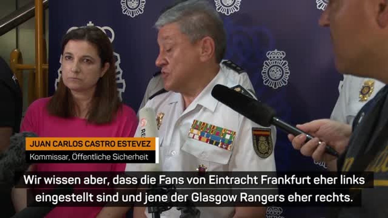 Spanische Polizei: SGE-Fans machen überall Probleme