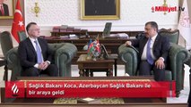 Sağlık Bakanı Koca, Azerbaycan Sağlık Bakanı ile bir araya geldi