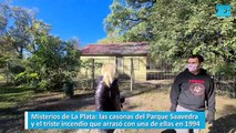 Misterios de La Plata las casonas del Parque Saavedra y el triste incendio que arrasó con una de ellas en 1994.