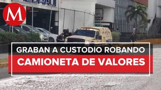 Auto robo de 4.6 millones de pesos por parte de un empleado de traslado de valores en Cancún