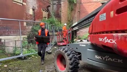 Demolition work begins at the former St Joseph's Orphanage