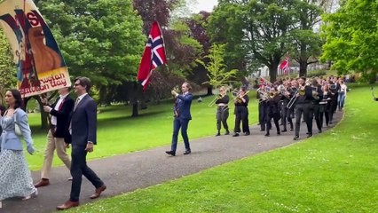 Norway Day Parade in Princes St Gardens 2022