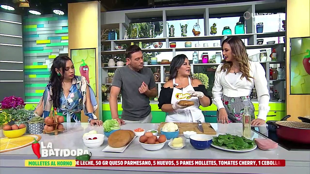 Receta: Cocinamos Molletes al horno, coronados con huevos, parte 1