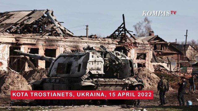 Ini Penampakan Alat Militer Rusia yang Hancur Berserakan di Ukraina