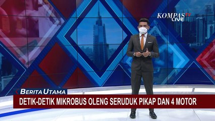 Polisi Periksa Mikrobus yang Seruduk Pikap dan Motor hingga Tewaskan 7 Orang