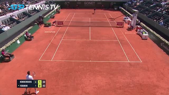 Genève - Kokkinakis domine Fognini