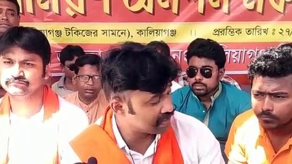 সমস্যা কমছে না কালিয়াগঞ্জের বিজেপি প্রার্থীর