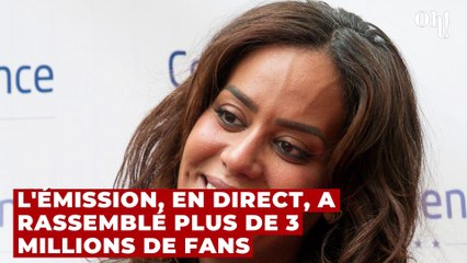 Le mari d'Amel Bent en prison : elle lui délivre un message caché en direct dans The Voice