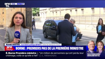 À Matignon, Élisabeth Borne planche sur la composition du nouveau gouvernement