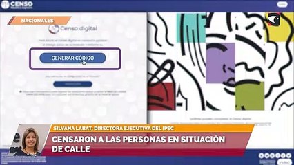 Censaron a las personas en situación de calle
