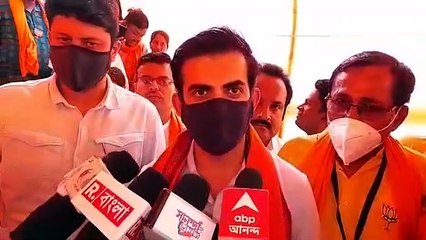 下载视频: BJP MP Gautam Gambhir attacks CM Mamata Banerjee during election campaign spb