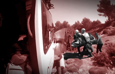 La Guardia Civil auxilia a una mujer accidentada en la montaña