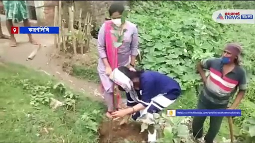 বিবাহ বার্ষিকীতে বিশেষ উদ্যোগ দম্পতীর, পরিবেশ বাঁচাতে করলেন বৃক্ষরোপণ