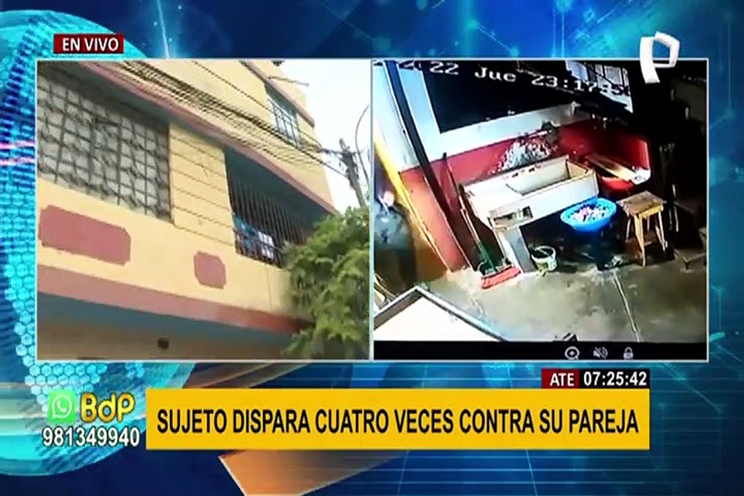 Intento de feminicidio en Ate: sujeto atacó a balazos a su expareja pese a restricción de acercamiento