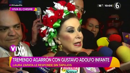Laura Zapata arremete contra Gustavo Adolfo Infante; le respondió sin tapujos