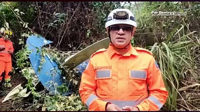 Piloto morre após queda de avião em Brasilândia de Minas