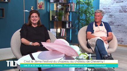 TILT - 17/05/2022 - 1/3 - C'est le 3ème Festival du chapeau au château de Cheverny !