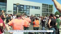 DECHETS / Fin de la grève des éboueurs à Tours Métropole