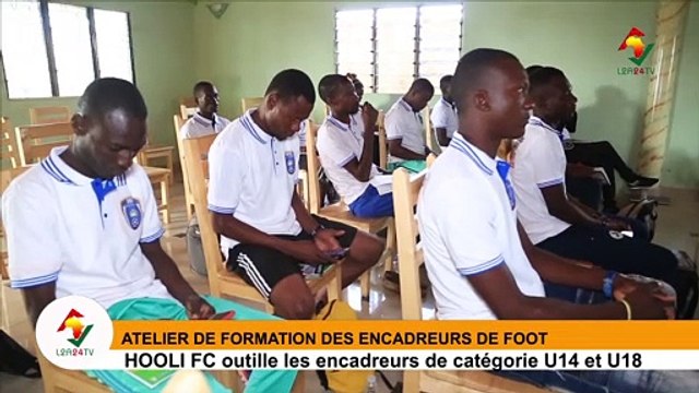 HOOLI ACADÉMIE EN SÉANCE DE FORMATION DES ENCADREURS