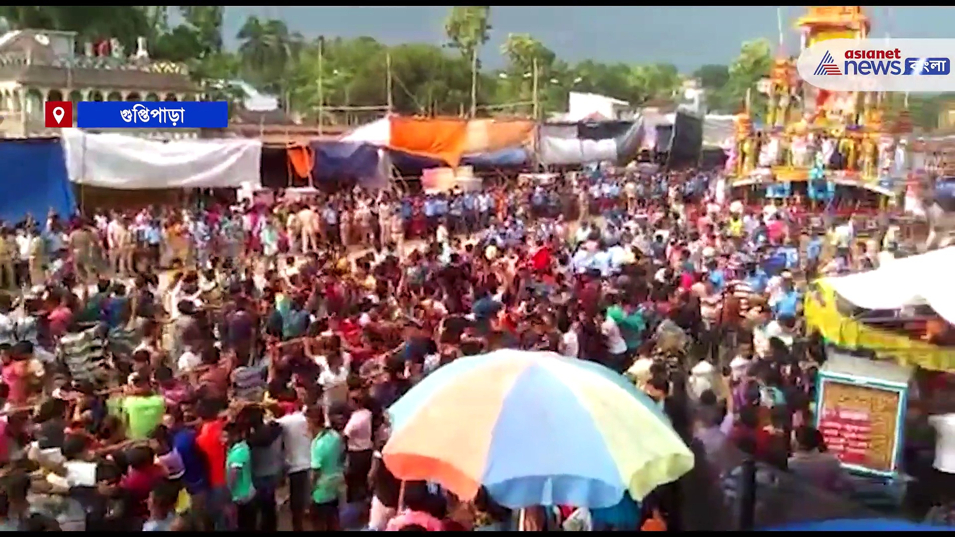 ভান্ডার লুঠের পরই গুপ্তিপাড়ায় মাসির বাড়ি থেকে বাড়ির উদ্দেশে রওনা দেন জগন্নাথদেব