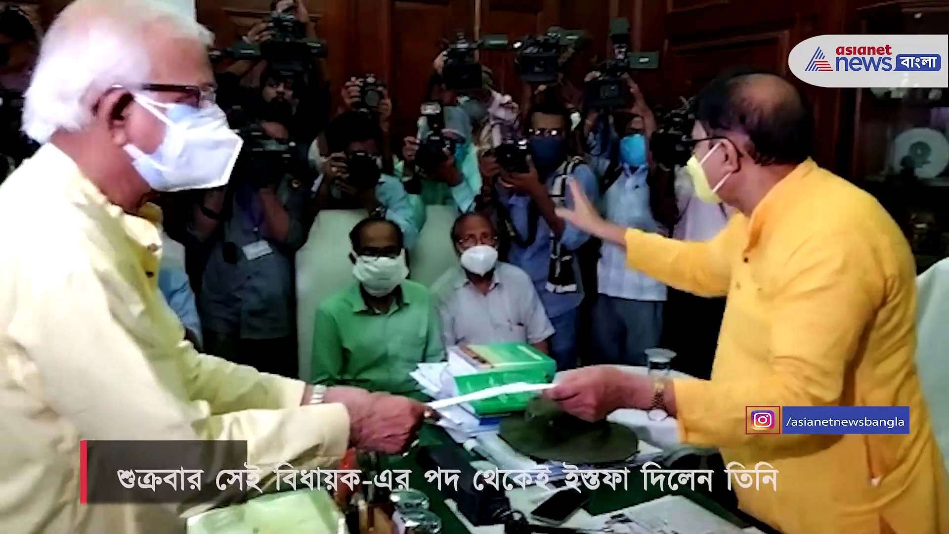 বিধয়ক পদ ছাড়লেন শোভনদেব, অধ্যক্ষ -র কাছে জমা দিলেন পদত্যাগ পত্র