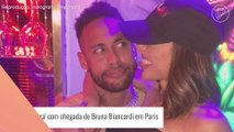 Neymar 'chora' com chegada de Bruna Biancardi em Paris