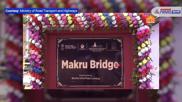 Nitin Gadkari opens Makru bridge