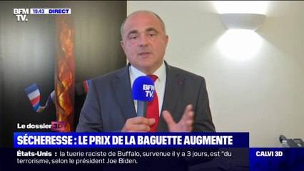 Dominique Anract, président de la Confédération nationale de la boulangerie: "Le bénéfice sur une baguette c'est environ 10 centimes"