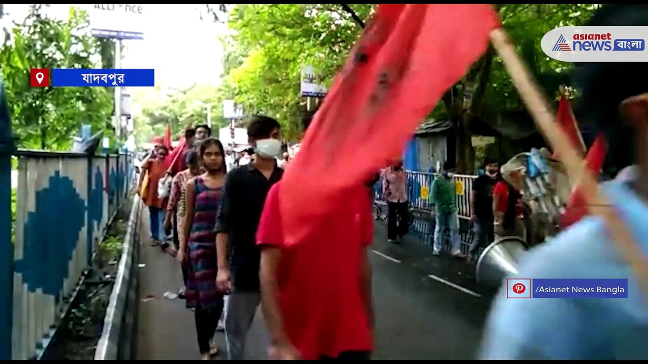 Young activists of CPM have played football on...
