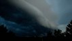 Ominous shelf cloud hovers over Missouri