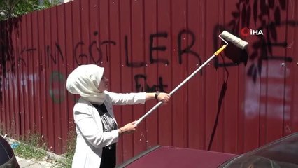 Gençler yazıyor muhtar siliyor