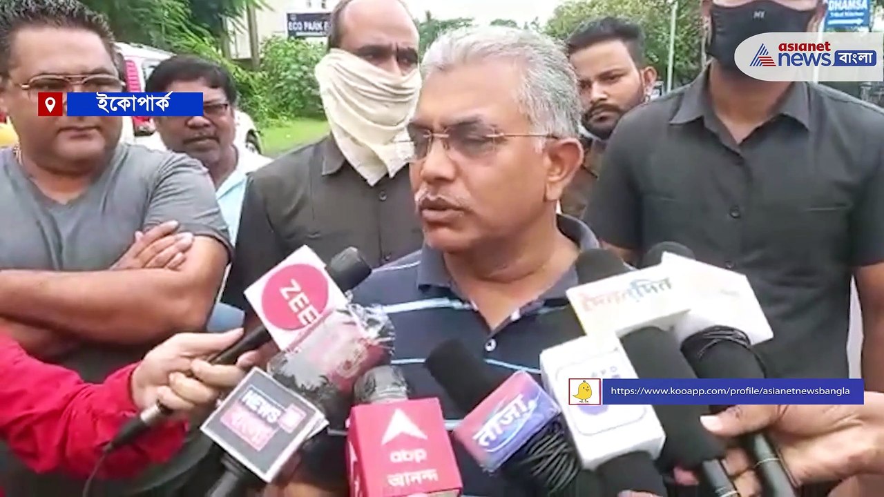 Speech of Dilip Ghsosh about the new BJP president of West Bengal Sukanta Majumdar