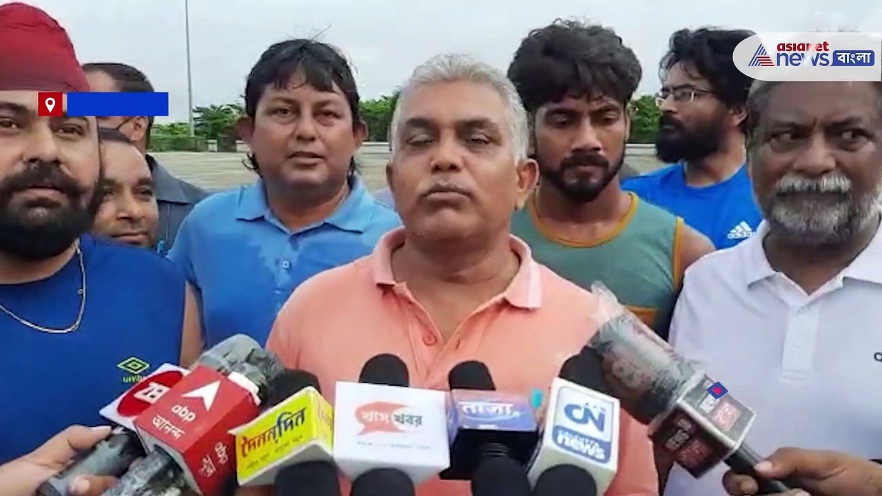 Mamata Banerjee invites Dilip Ghosh at Nabanna