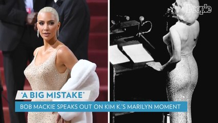 Marilyn Monroe Birthday Dress Designer Bob Mackie Calls Kim Kardashian Rewear a 'Big Mistake'