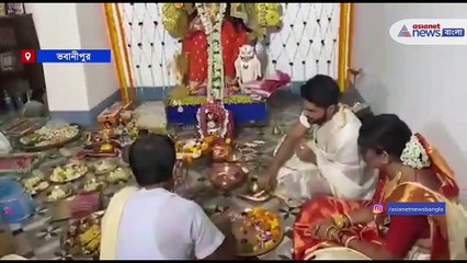 Madan Mitra visit the house of Uttam Kumar on Kojagari Lakshmi Puja