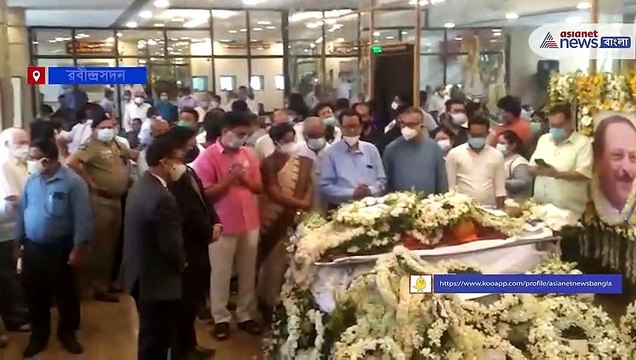 Dilip Ghosh, Nisith Pramanik and other oponant party leaders shown their condolences for Subrata Mukherjee