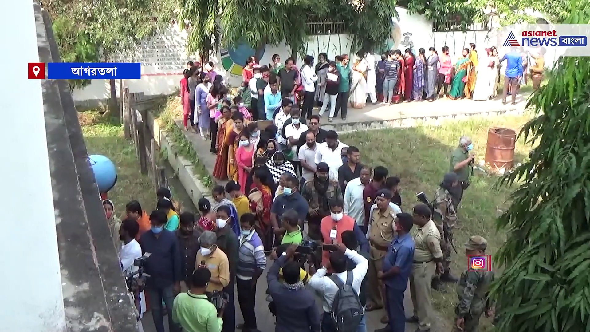 Tripura: আগরতলার তুলসী বতি স্কুলে ভোট দিলেন বিজেপি রাজ্য সভাপতি মানিক সাহা
