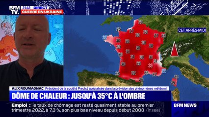 Dôme de chaleur: "La situation va perdurer", affirme Alix Roumagnac