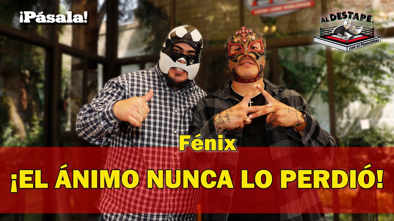 ¡EL ÁNIMO NUNCA LO PERDIÓ!