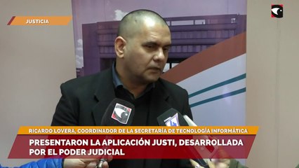 Presentaron la aplicación Justi, desarrollada por el Poder Judicial